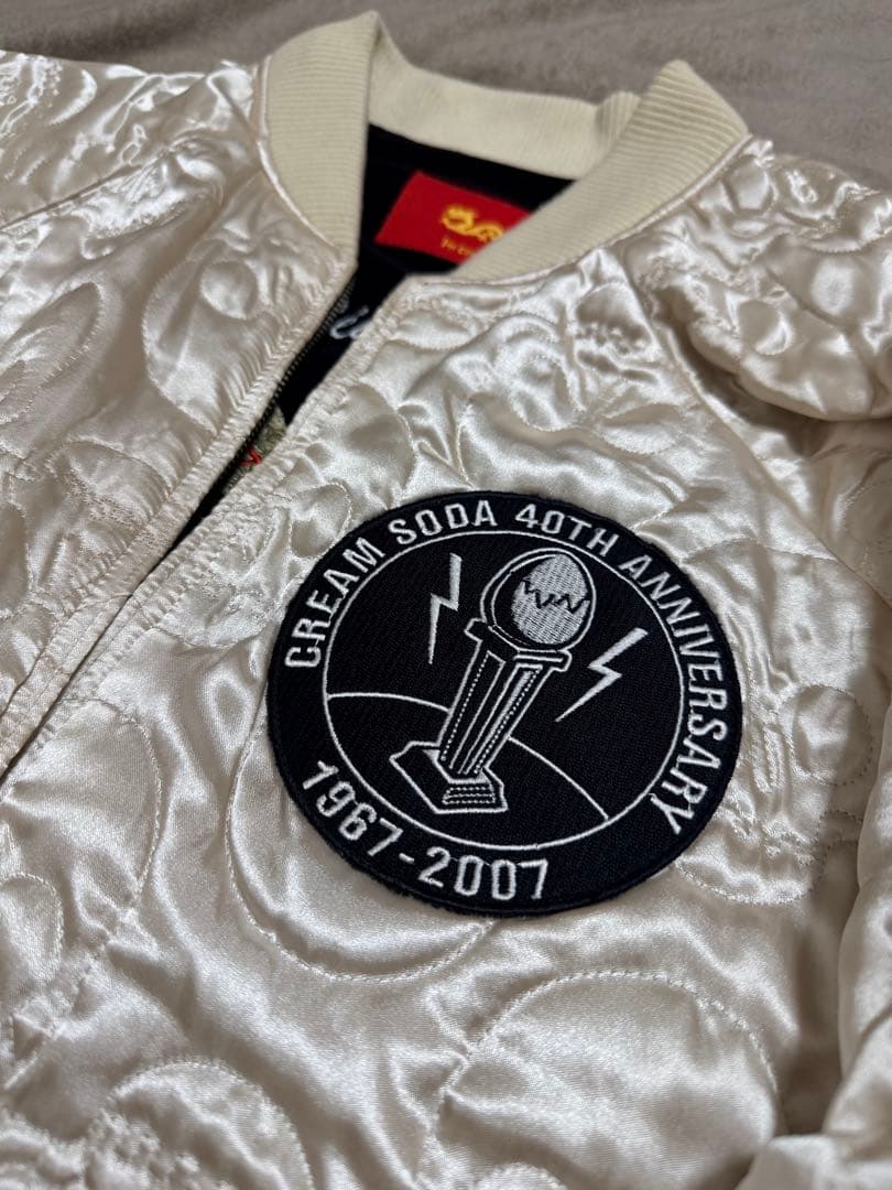 ２面用 別珍 CREAM SODA Pink Dragon 日本限定 スカジャン