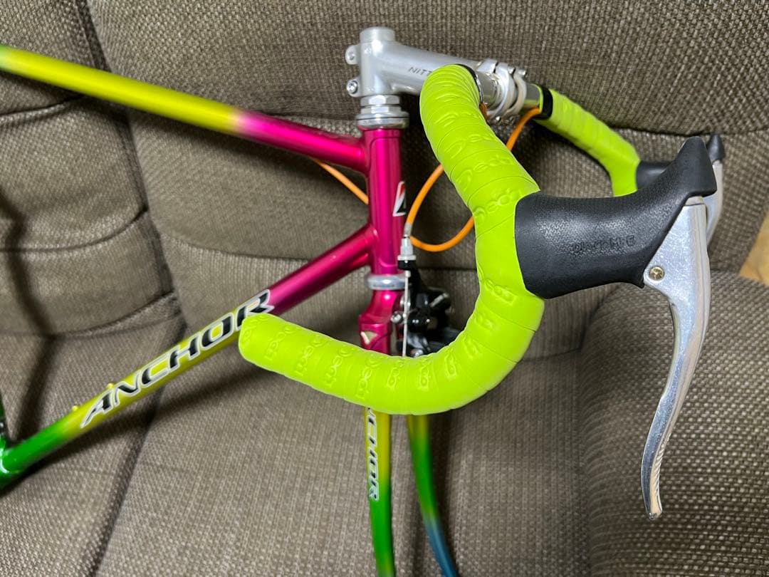 s*x様 ANCHOR ピストバイクフレーム グラデーション