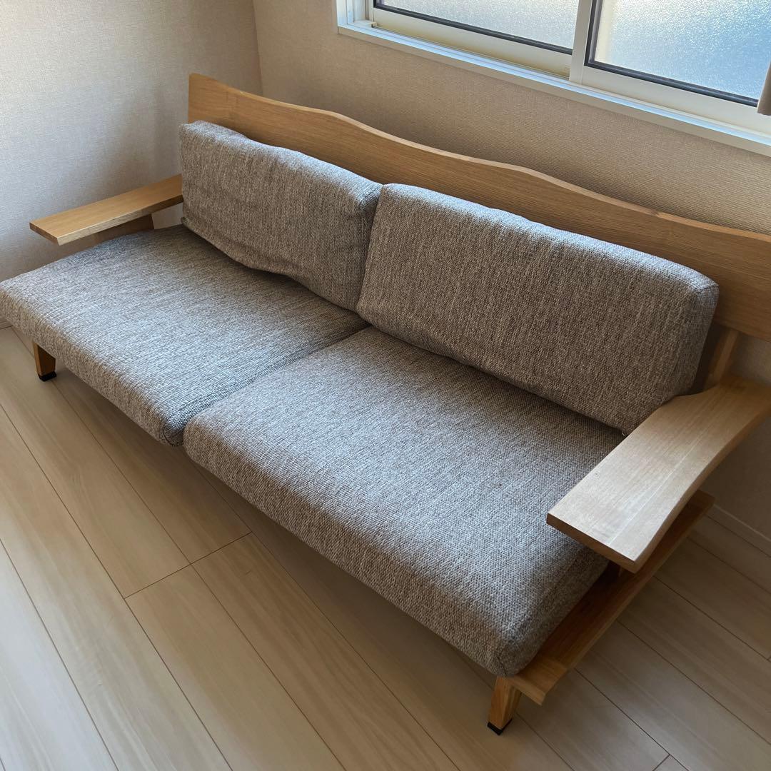 事情があり再出品！木製ソファ