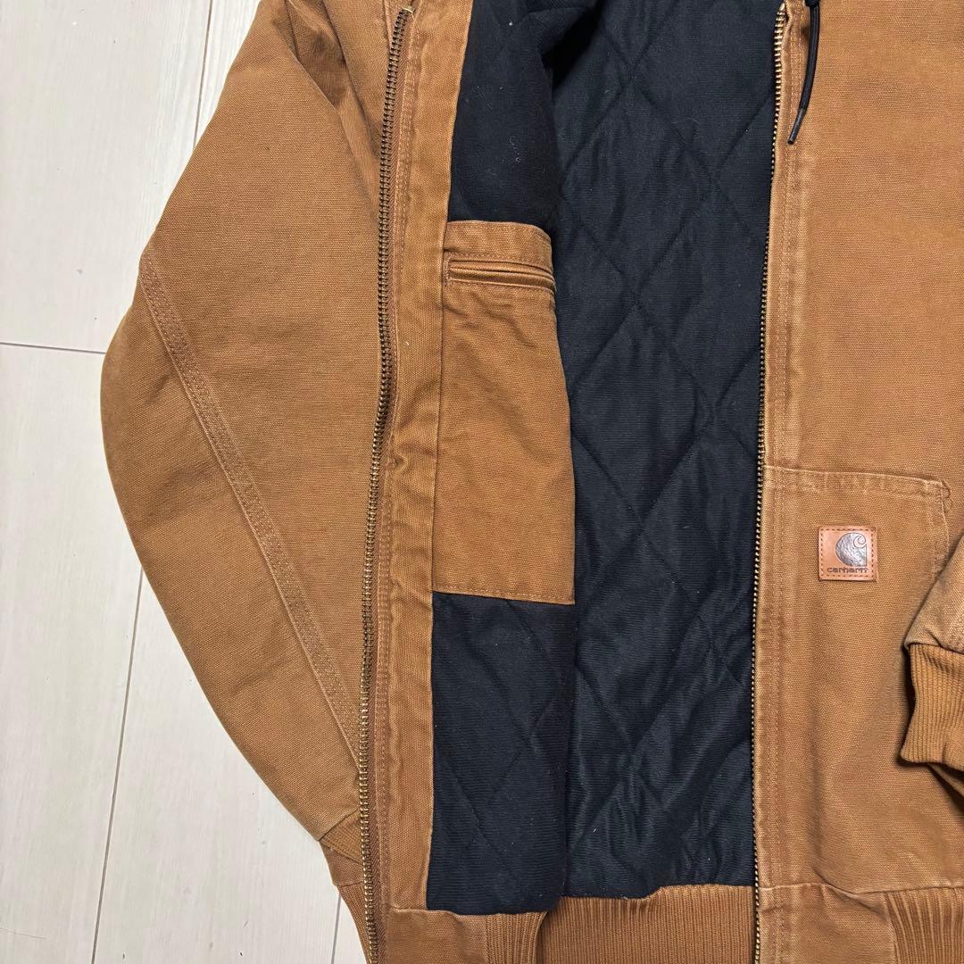 カーハート　アクティブジャケット　ブラウン　Mサイズ