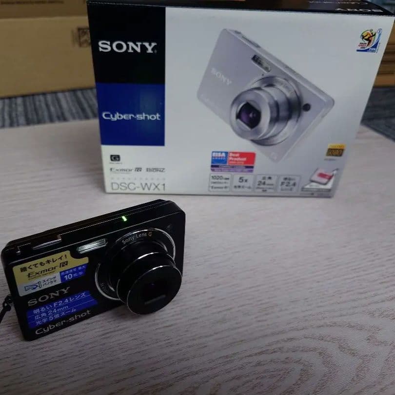 SONY ソニー CyberShot DSC-WX1ブラック ケース付