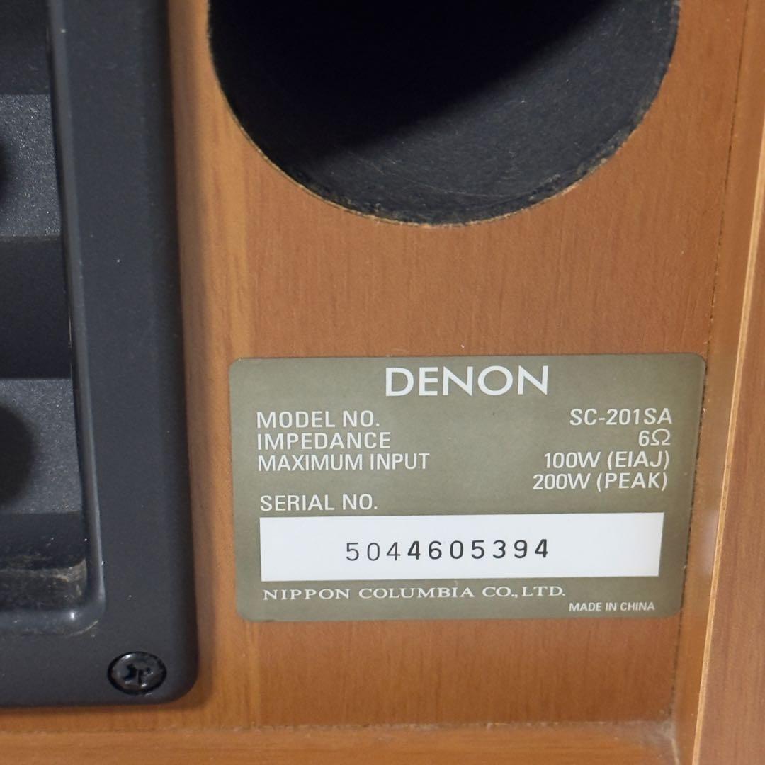DENON デノン SC-201SA 3ウェイ4スピーカー