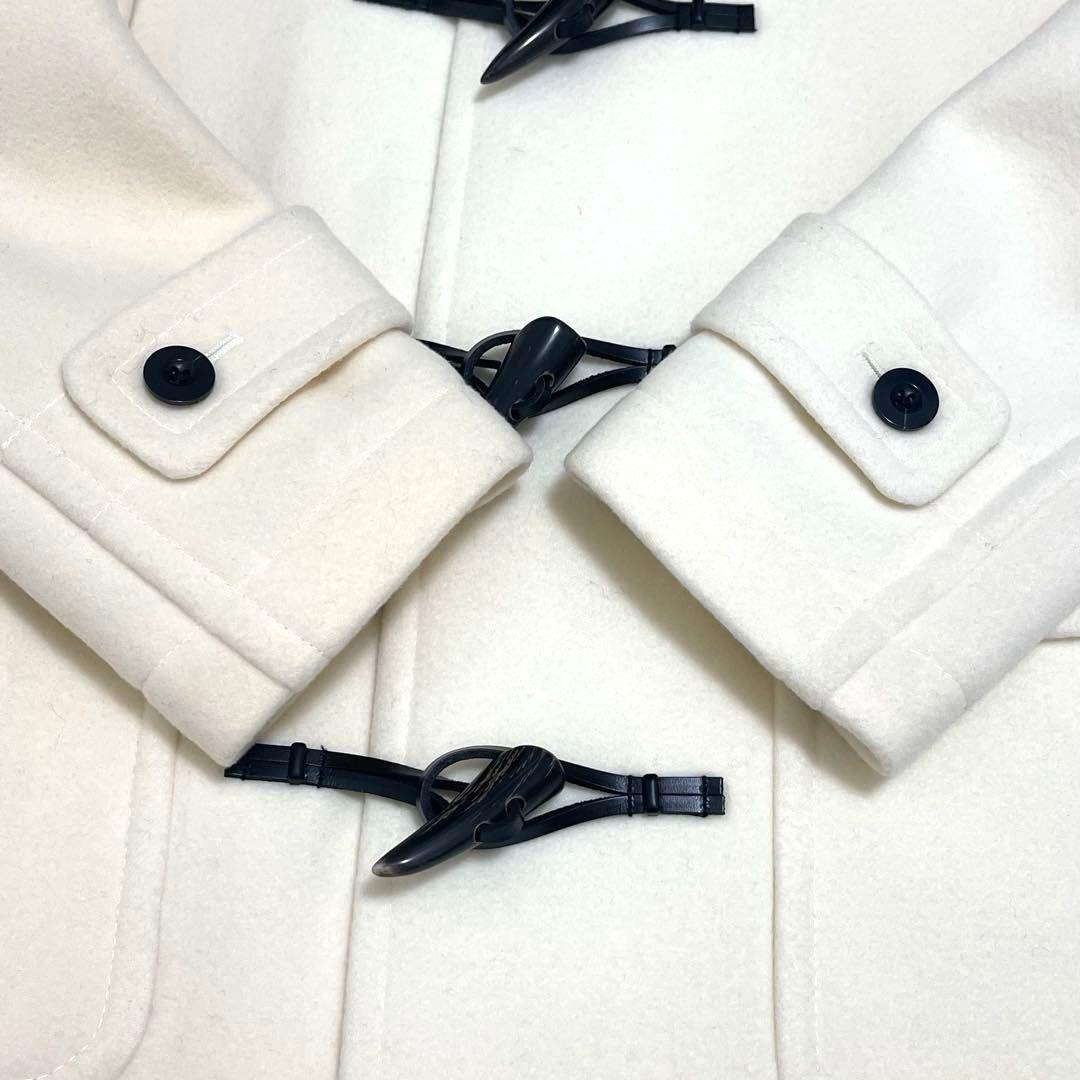 美品✨MCAFEE ウールメルトン　ロングダッフルコート　オフホワイト