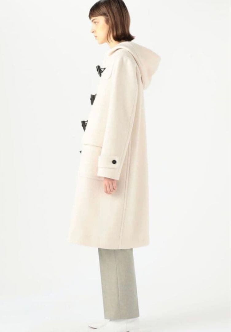 美品✨MCAFEE ウールメルトン　ロングダッフルコート　オフホワイト