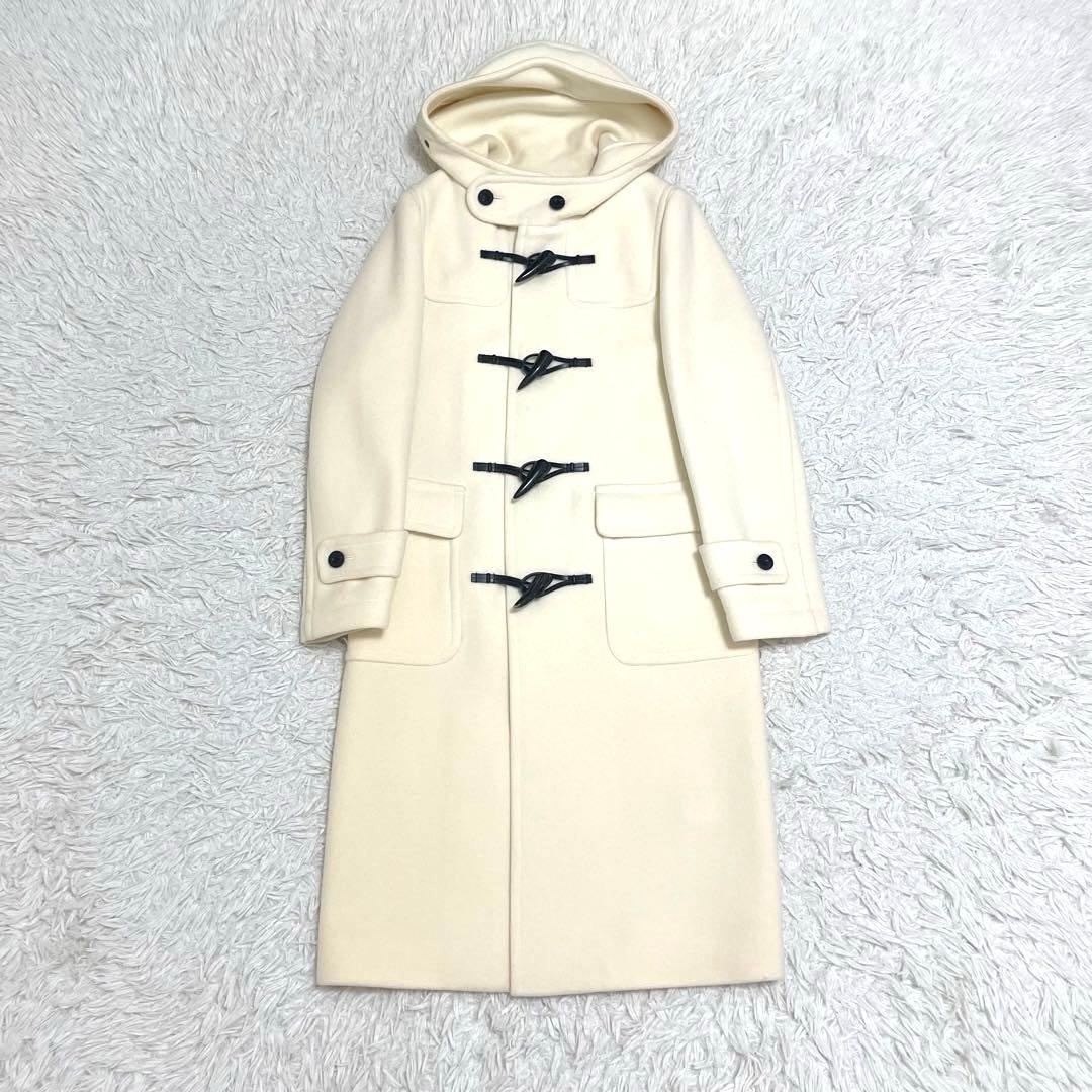美品✨MCAFEE ウールメルトン　ロングダッフルコート　オフホワイト
