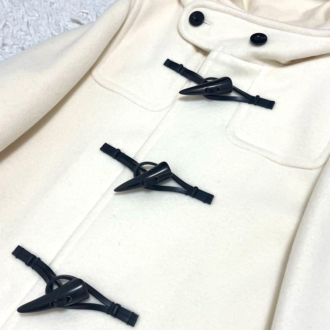 美品✨MCAFEE ウールメルトン　ロングダッフルコート　オフホワイト