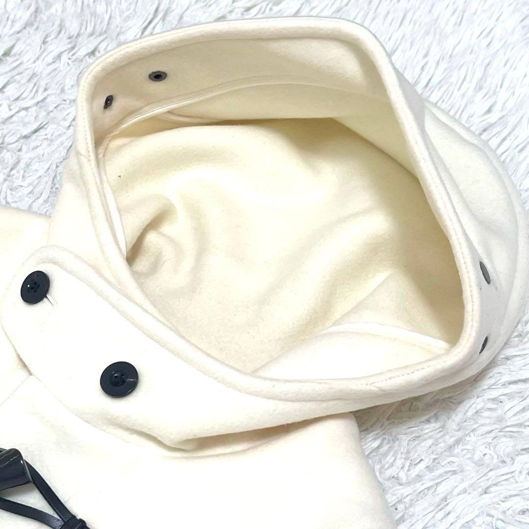 美品✨MCAFEE ウールメルトン　ロングダッフルコート　オフホワイト