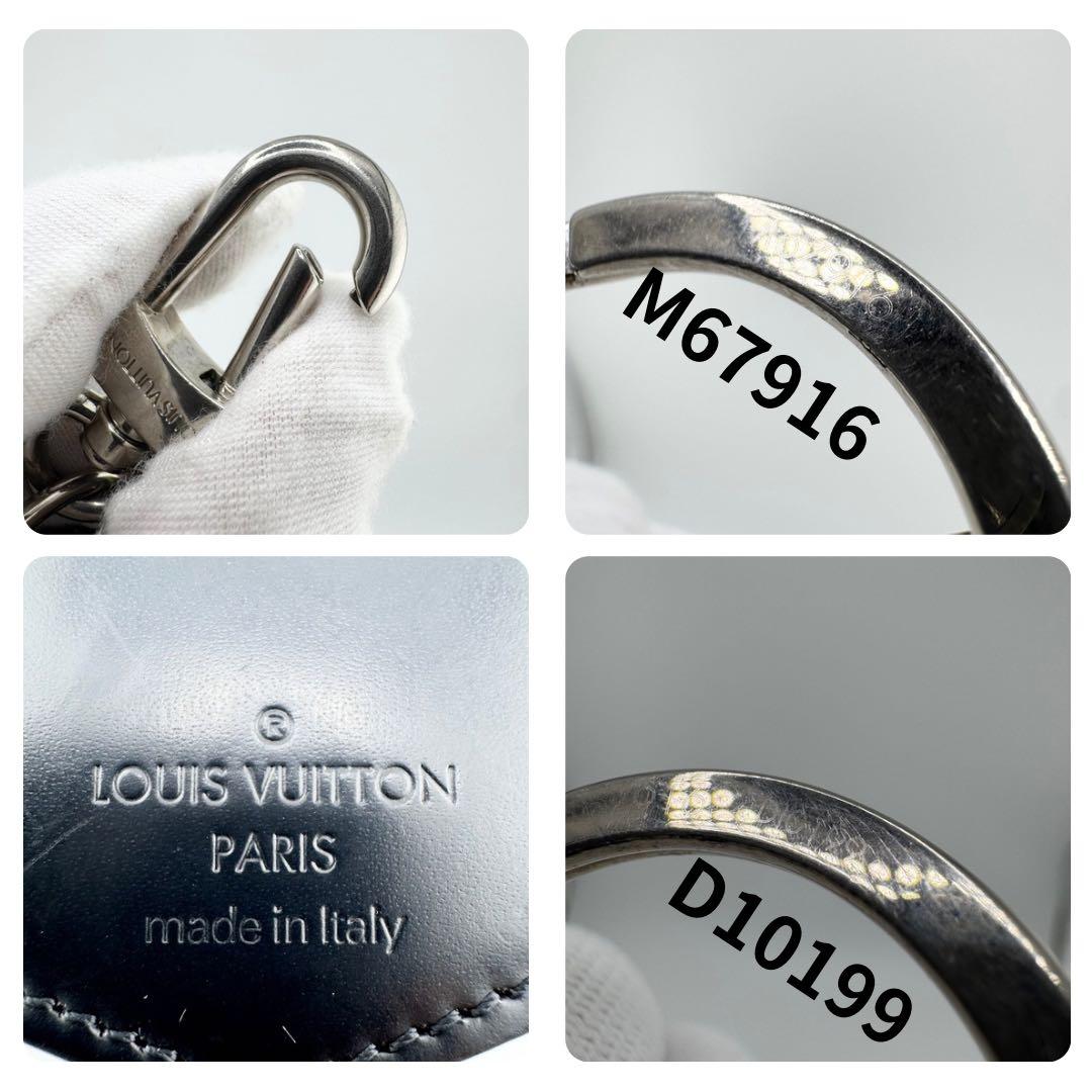 極美品ルイヴィトン アンシャッペ ダミエグラフィット キーリング エクリプス