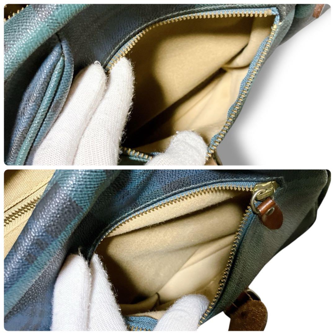 ポロラルフローレン 斜め掛け可 A4収納可 チェック メッセンジャーバッグ