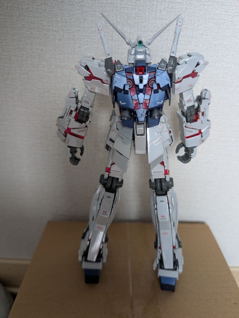 MG ユニコーンガンダム、シナンジュ　チタニウムフィニッシュ　2体セット