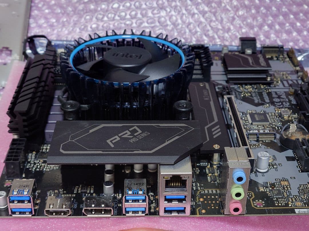 ASRock H670M Pro RS + Core i3 12100Fセット