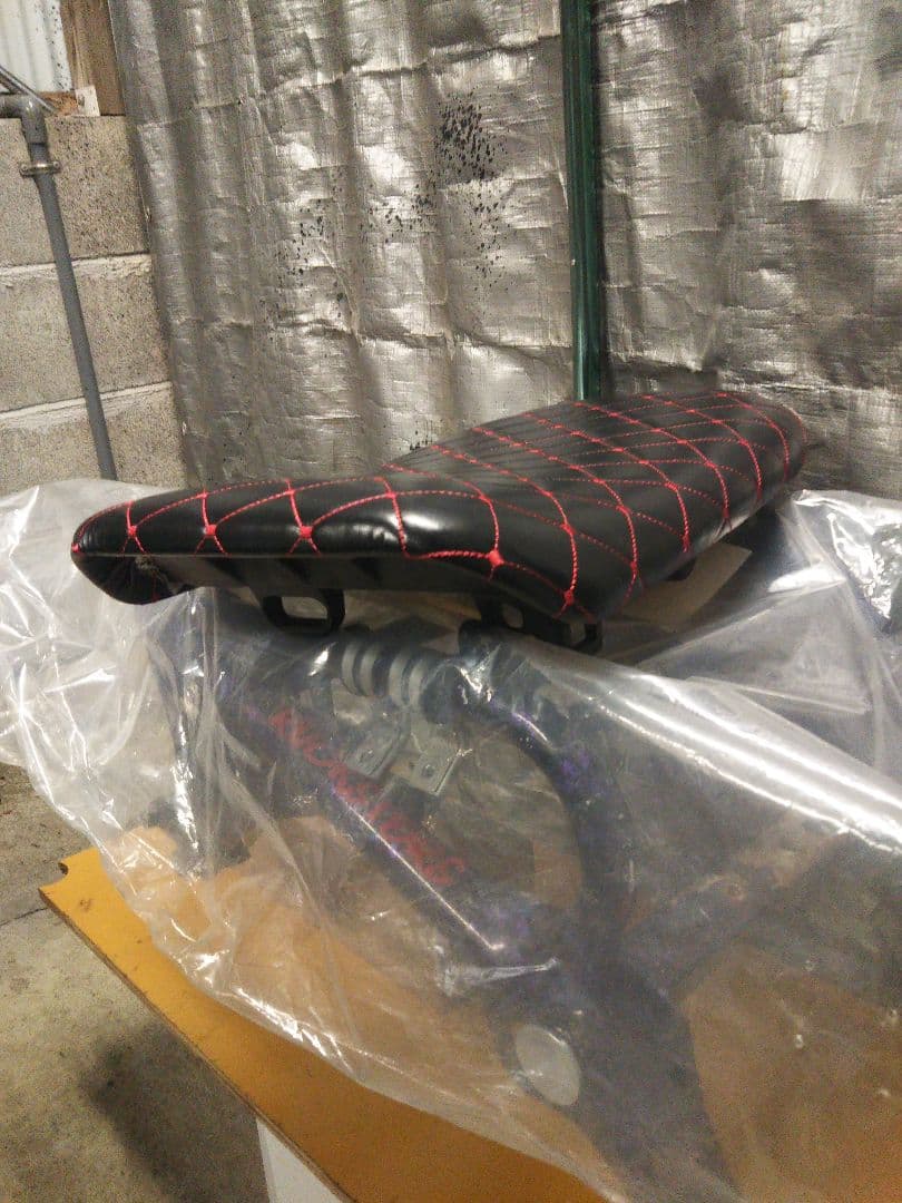 1/17 ズーマーカスタムシート ブラックレザー