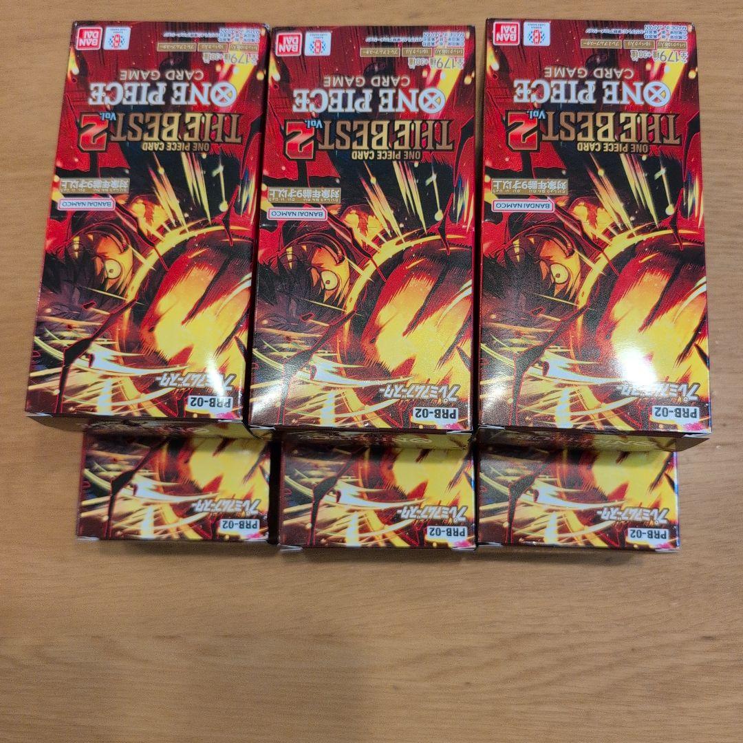 ワンピースカードゲーム THE BEST2 6Boxセット