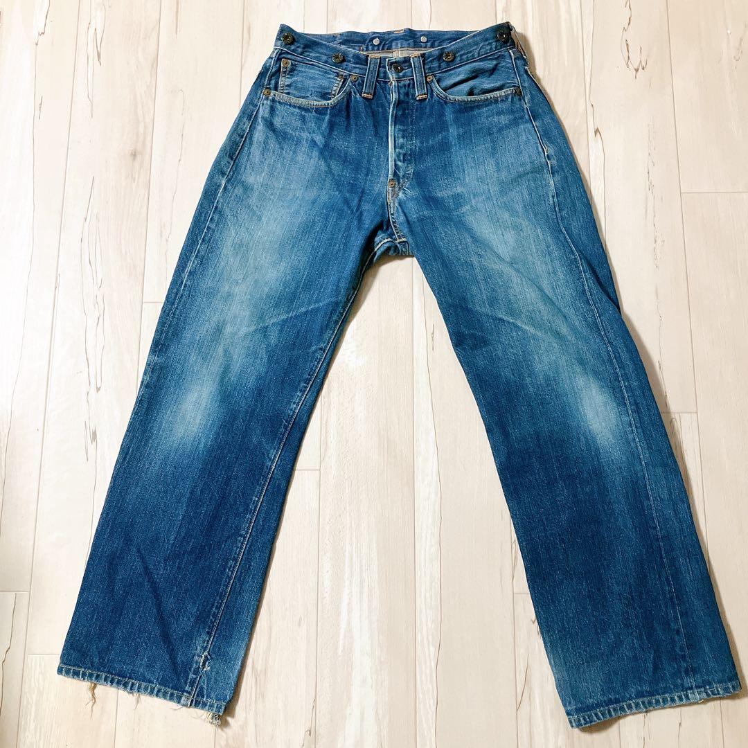 リーバイス 201 1920年モデル 米国製 ボタン裏555 W31 バレンシア