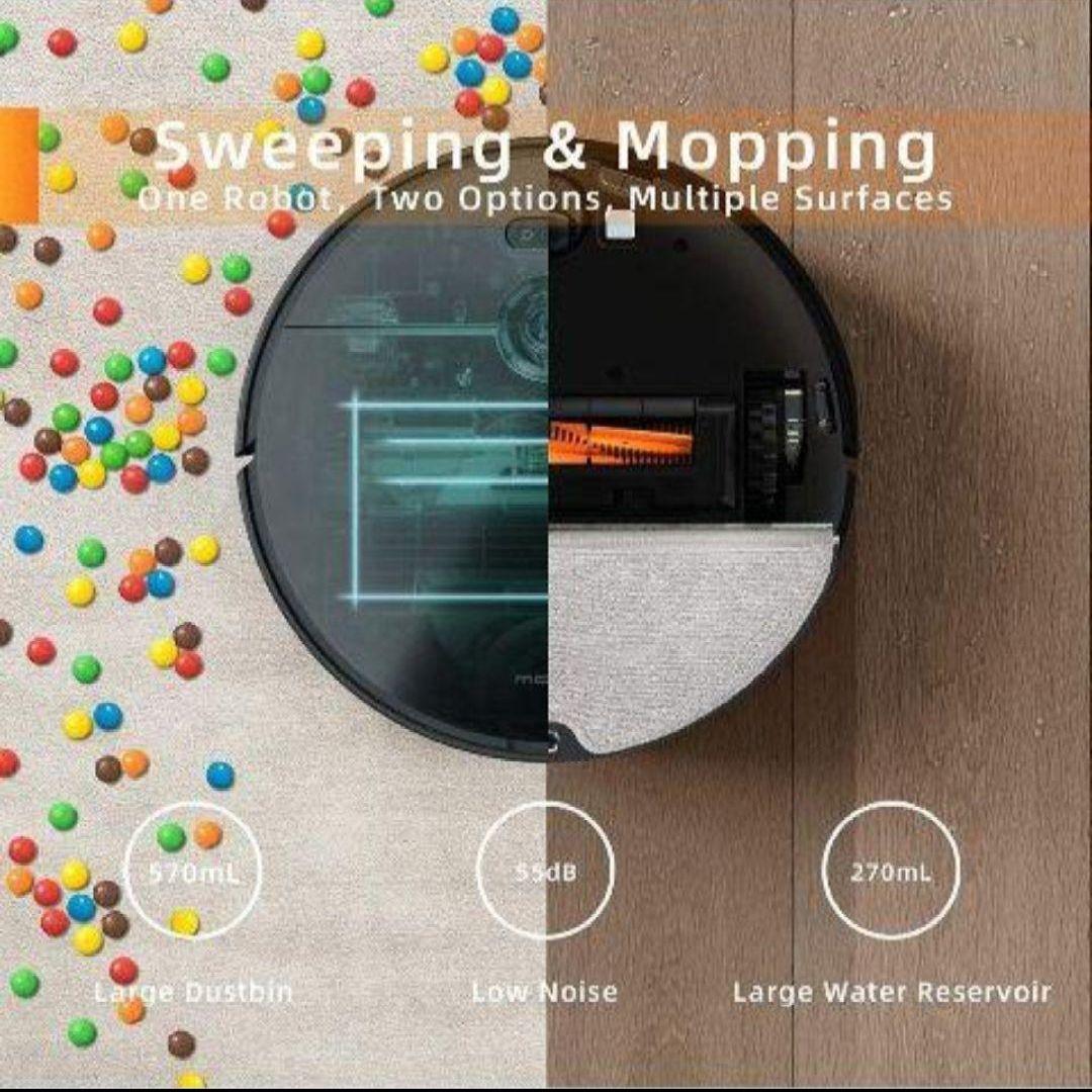 ロボット掃除機　強力吸引 大容量バッテリー 自動充電 静音設計 遠隔操作