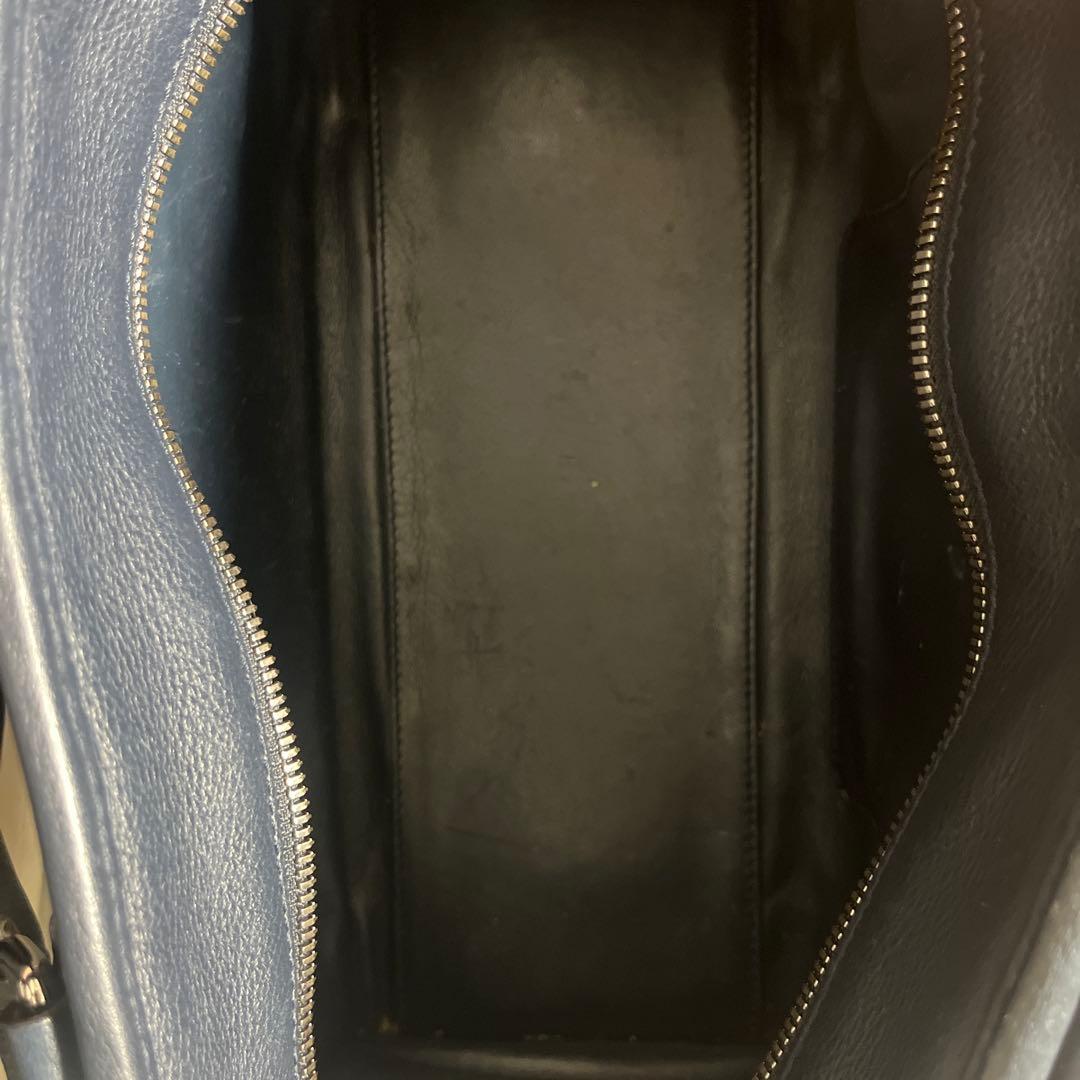 LOEWE 紺 アマソナ バッグ