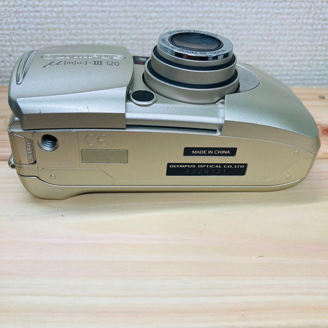 OLYMPUS μ[mju:] - III 120 コンパクトカメラ