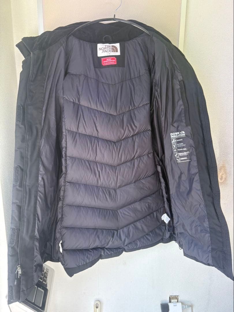 THE NORTH FACE ブラックダウンジャケット L