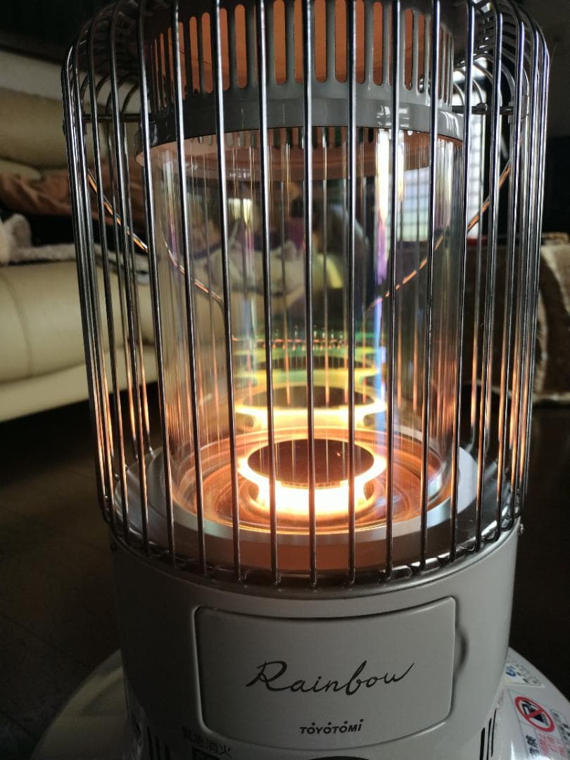 トヨトミ レインボーストーブ 石油ストーブ ホワイト 20年製 RB-250