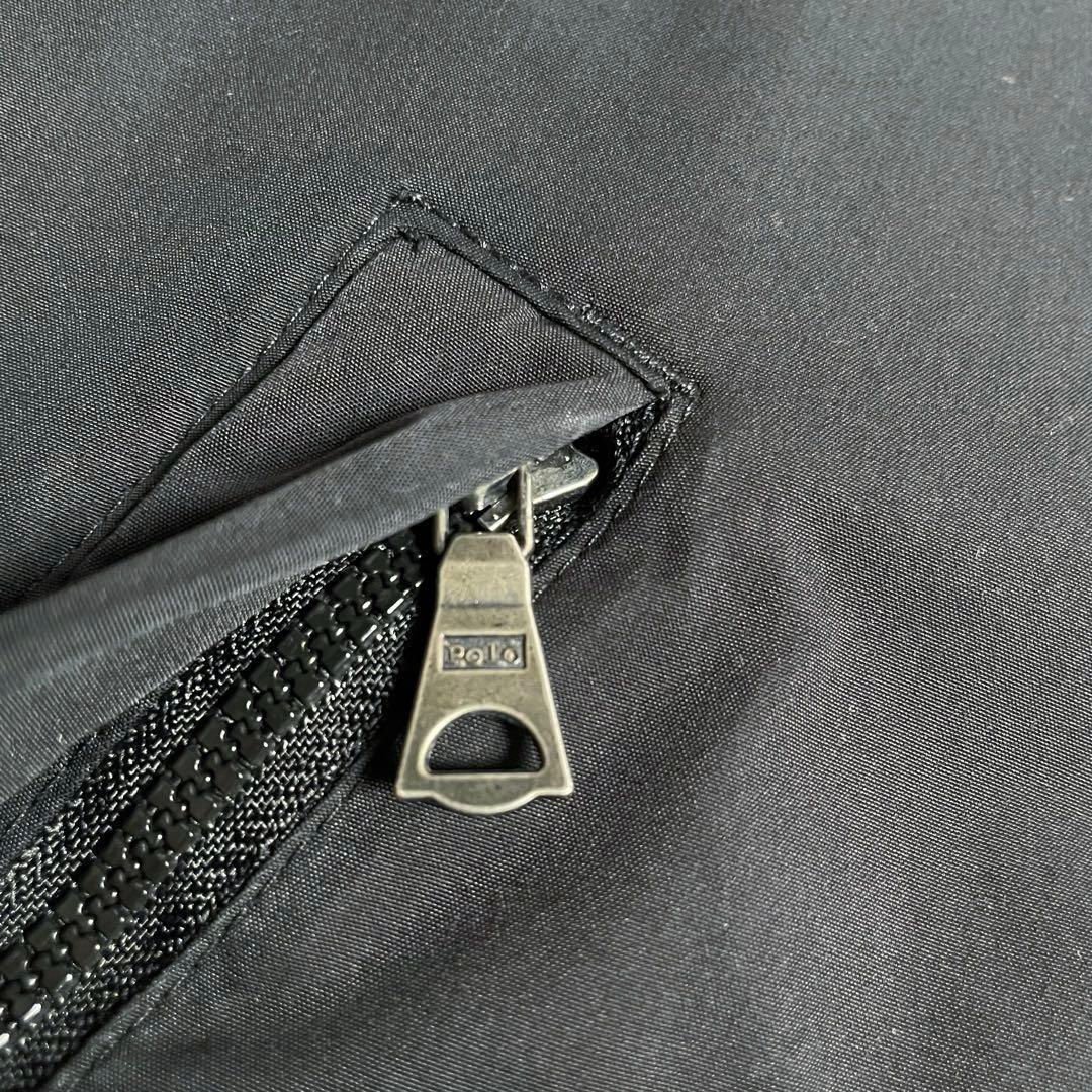 ジャケット・アウター 90s POLO RL padded harrington jacket BLK