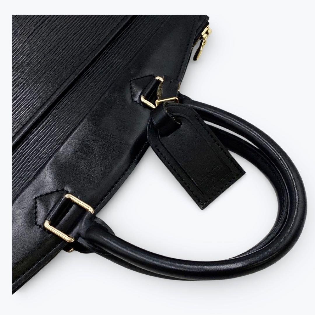 ルイヴィトン M48182 リヴィエラ エピ ノワール ハンドバッグ ブラック