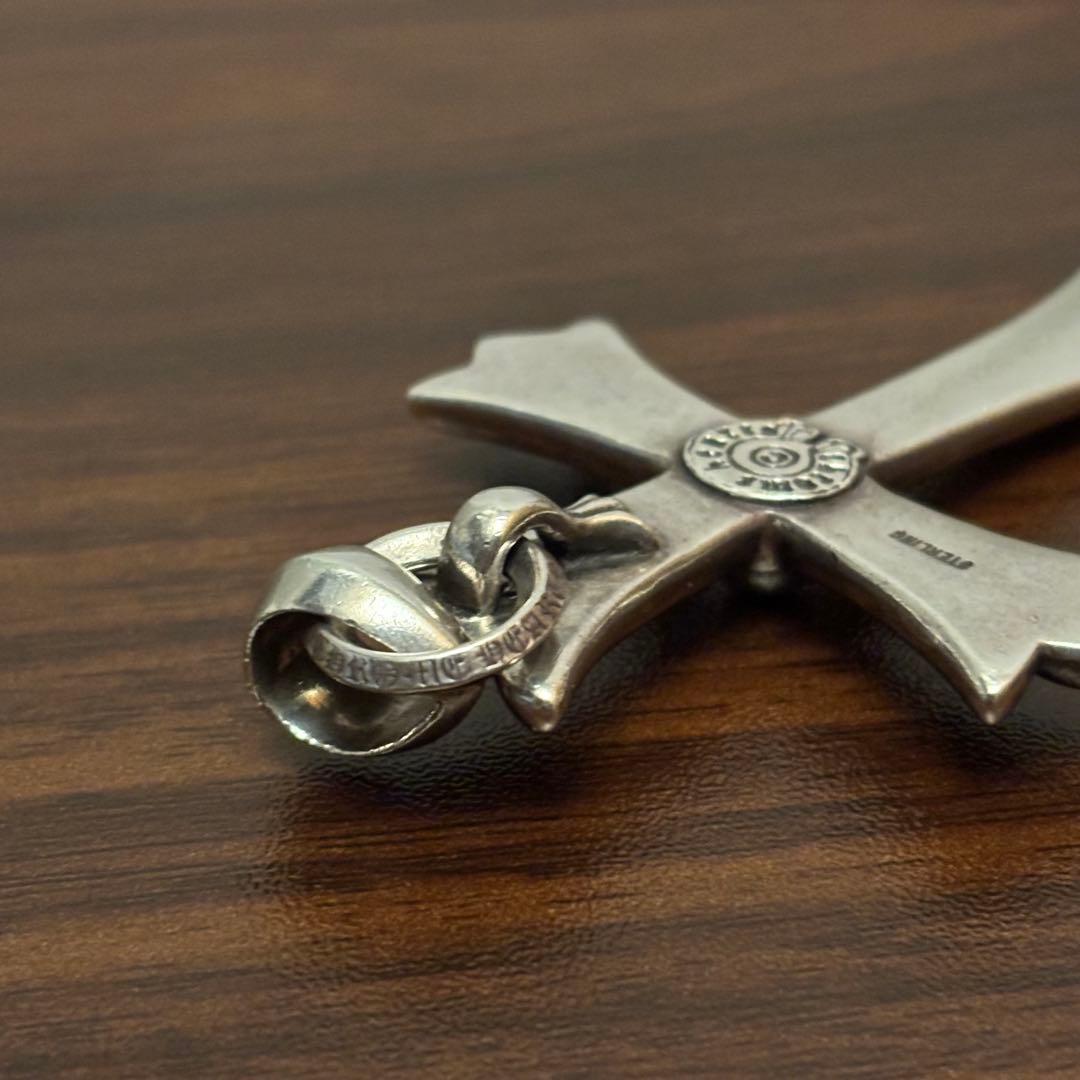 クロムハーツ ラージクロス シルバー925 RINKAN購入証明書有り