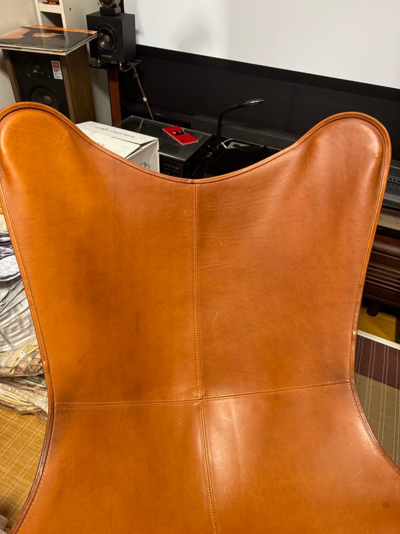 CUERO BKFバタフライチェア ブラウン　クエロ