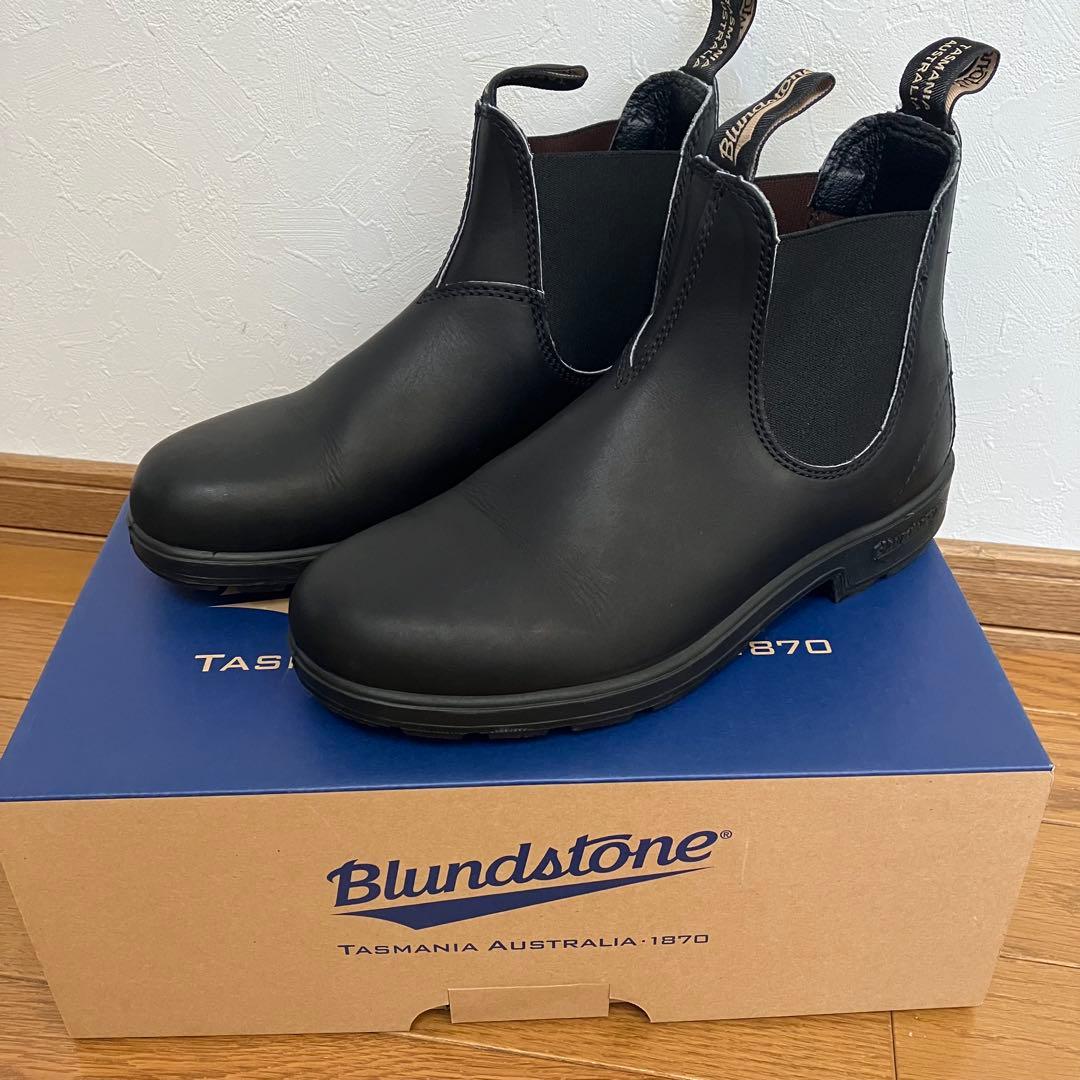 ブランドストーン サイドゴア ブーツ 黒 UK6 箱付 美品