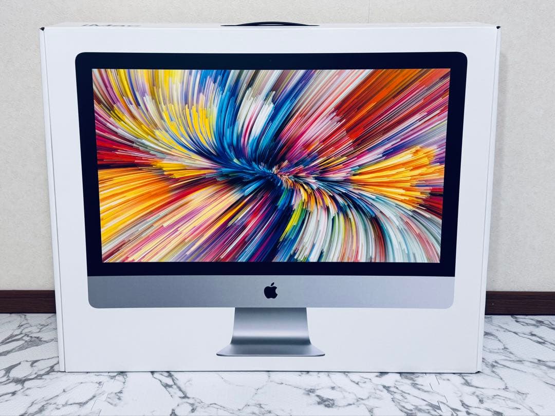 Apple iMac 5K 27inchメモリ増設40GB 付属品、本体箱有り