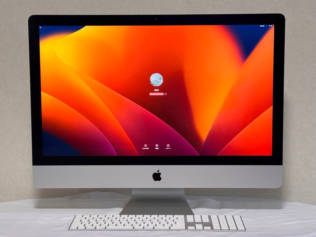 Apple iMac 5K 27inchメモリ増設40GB 付属品、本体箱有り