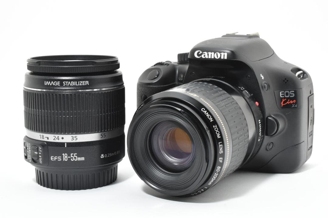 キヤノン Canon Kiss X4 ダブルレンズ ショット数6758 手ぶれ補