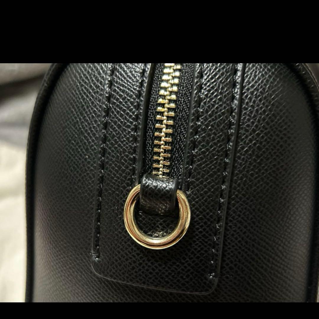 最終価格　コーチ　ブラック ボストンバッグ レザー