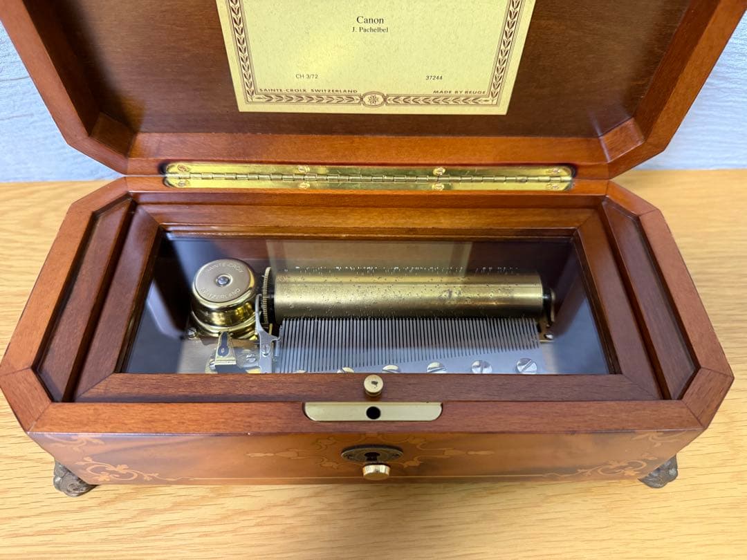 Reuge オルゴール Canon J. パッヘルベル オーバーホール済