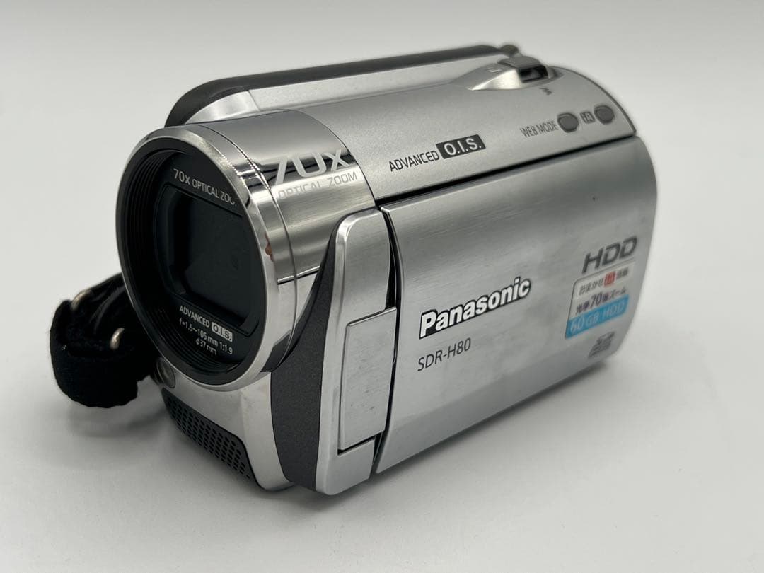 Panasonic SDR-H80 パナソニック ビデオカメラ 動作品