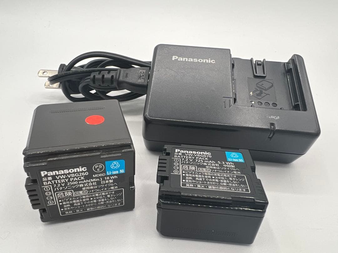 Panasonic SDR-H80 パナソニック ビデオカメラ 動作品