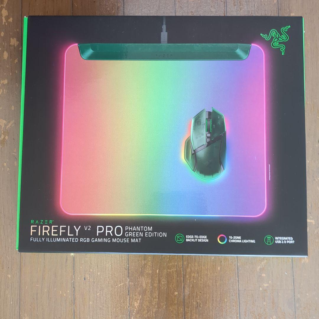 マウス・トラックボール Razer Firefly V2Pro Phantom GreenEdition