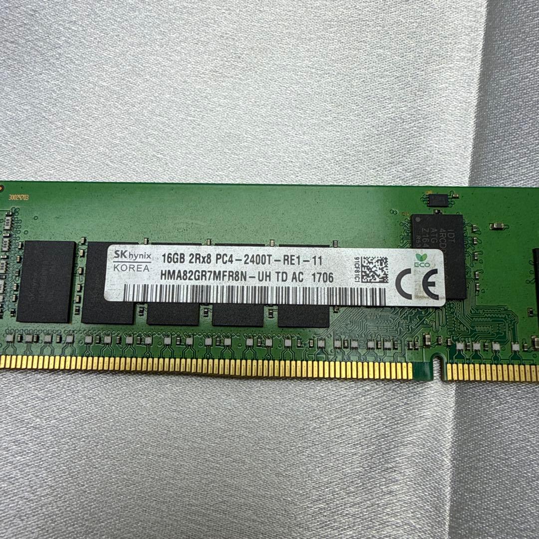 SK hynix 16GB DDR4 2400MHz メモリ 二点