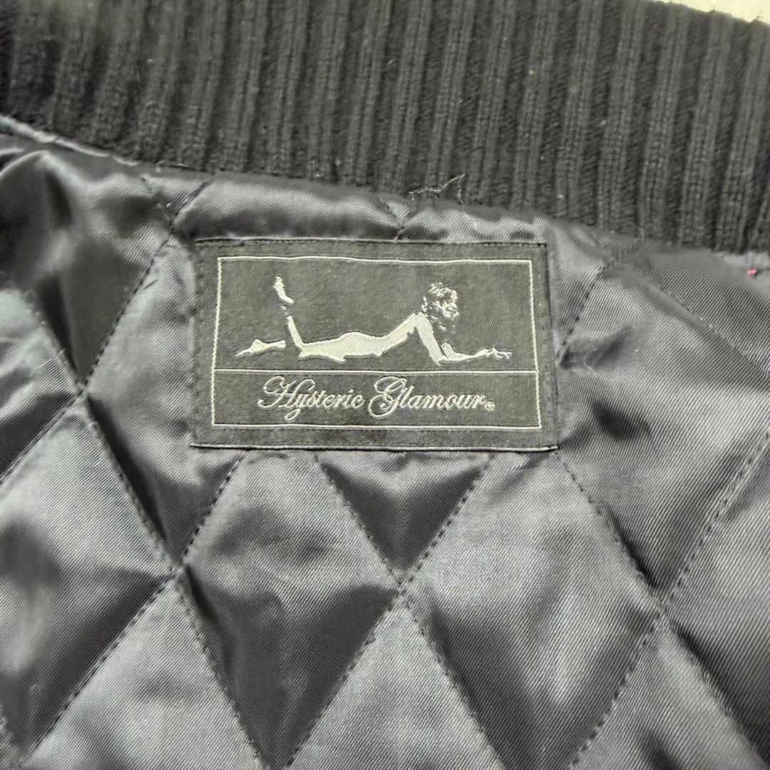 極美品 ヒステリックグラマー 希少 カウレザー レザーワッペン ダブルブレスト