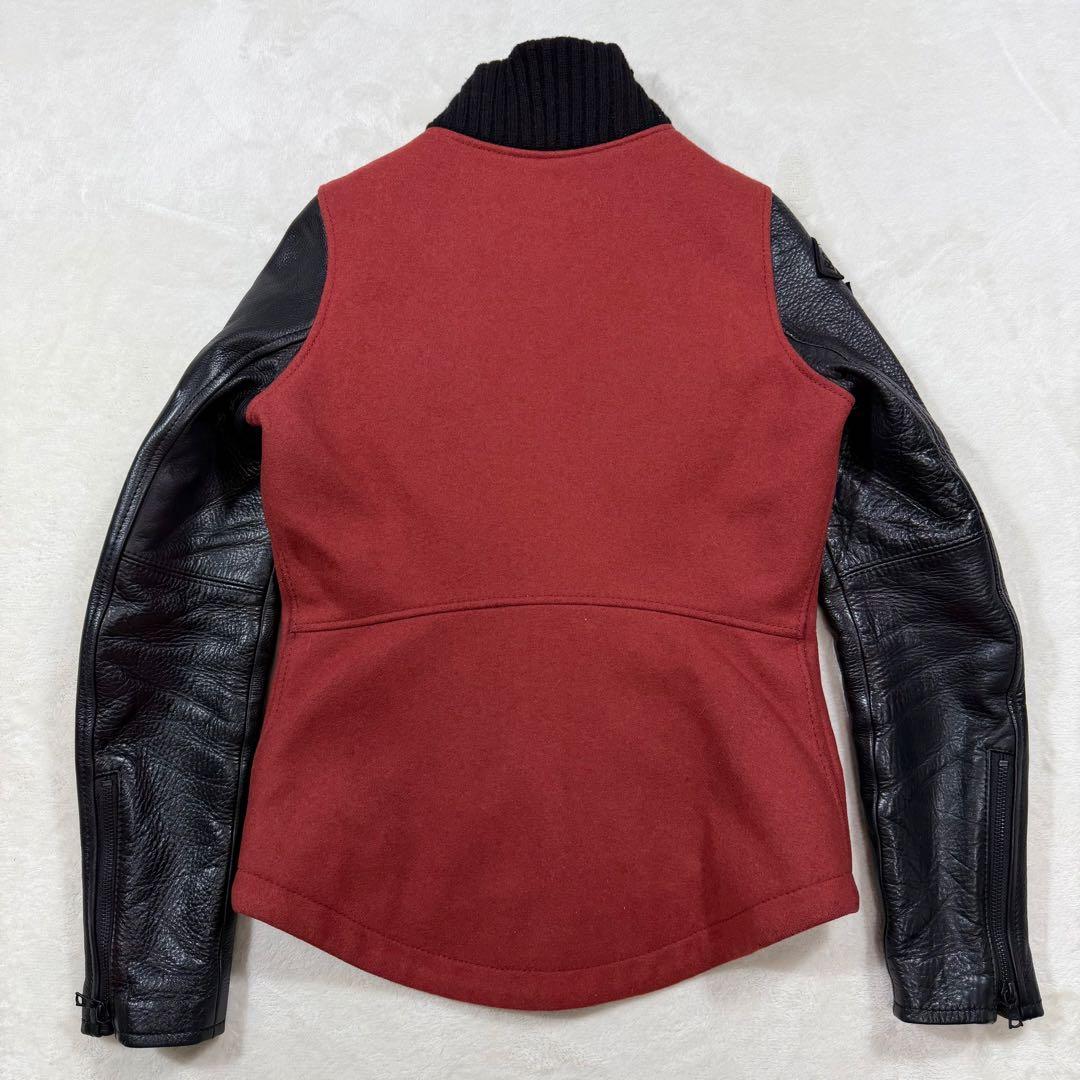 極美品 ヒステリックグラマー 希少 カウレザー レザーワッペン ダブルブレスト