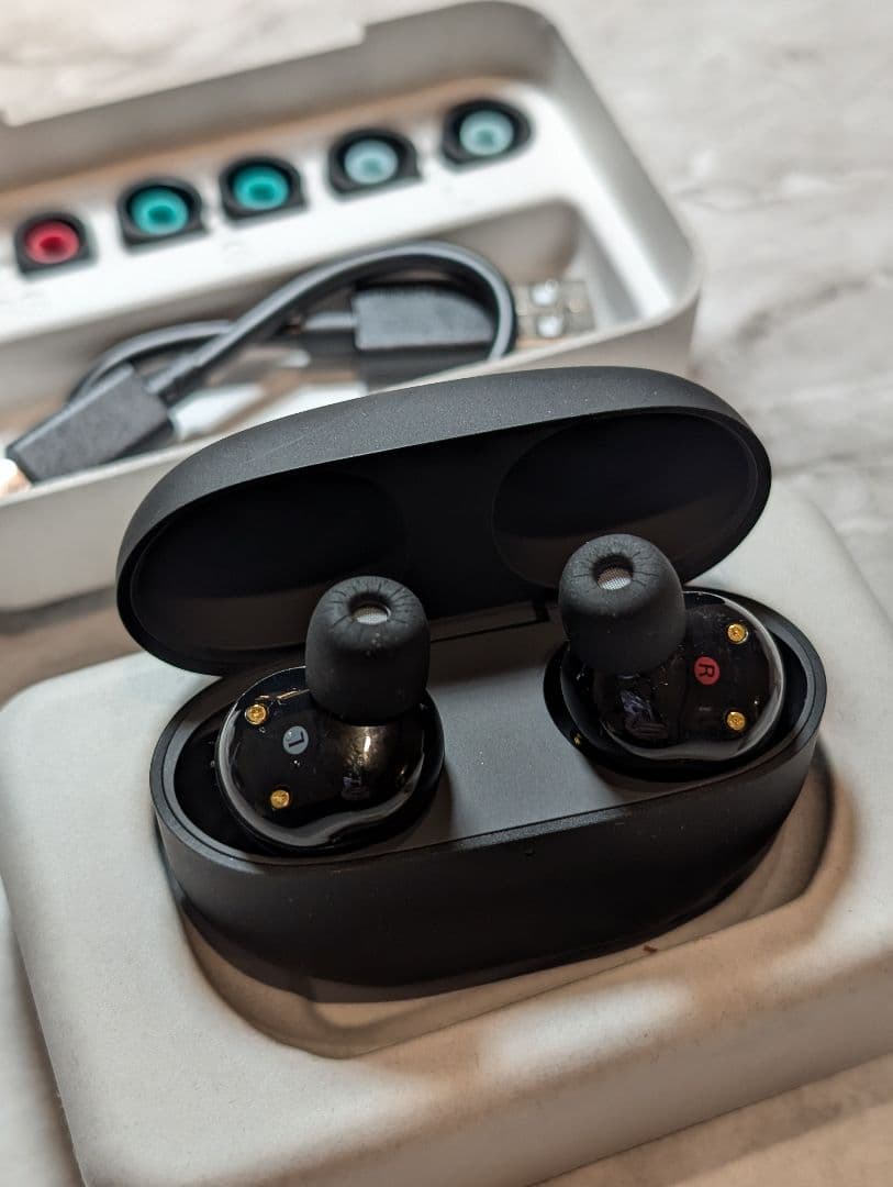 ​【極美品・超短時間使用】SONY WF-1000XM5 ブラック 完動品