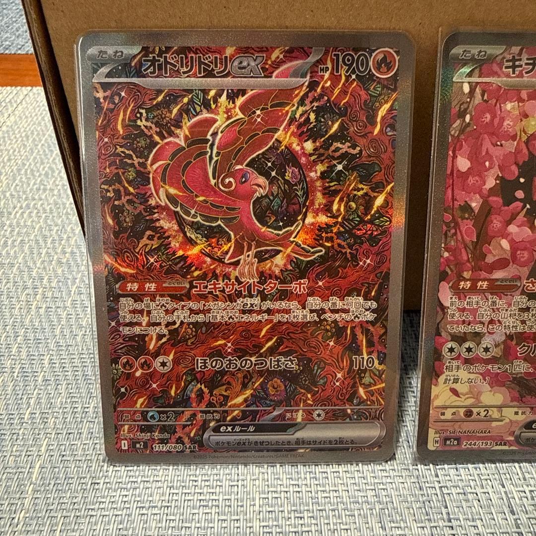 オドリドリex & キチキギスex SAR セット