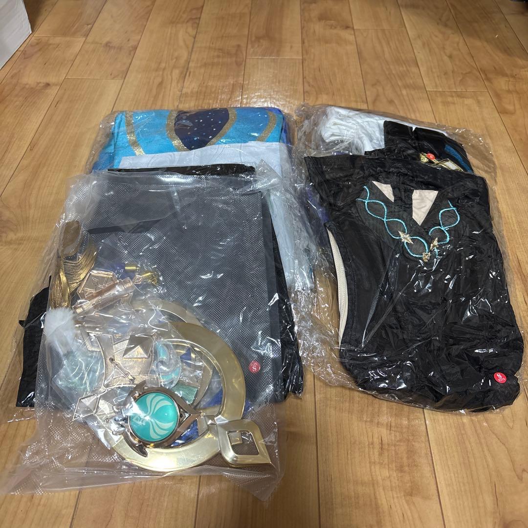 原神 放浪者 三分妄想製 sサイズ 笠＋下駄付き フルセット