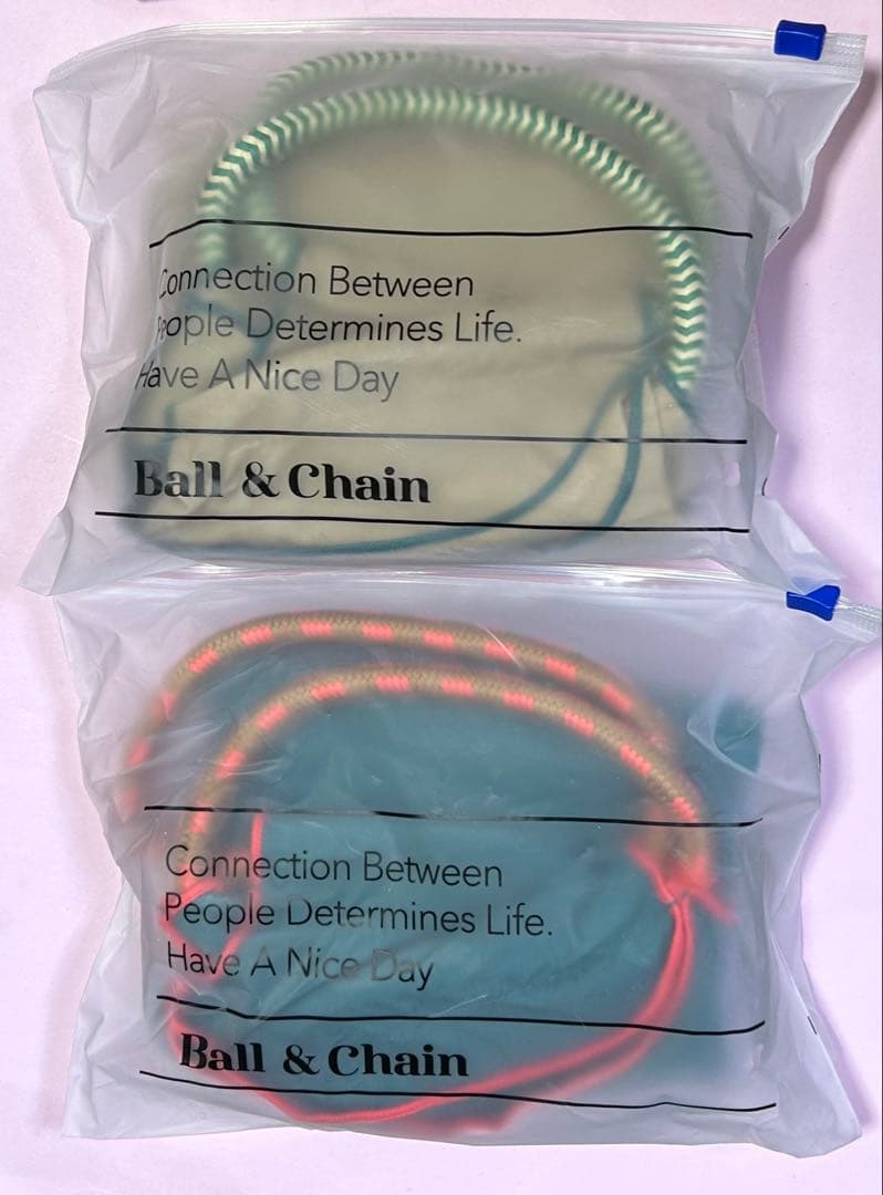 Ball&Chain ボールアンドチェーン　もとまちユニオン　ベージュ＆グリーン