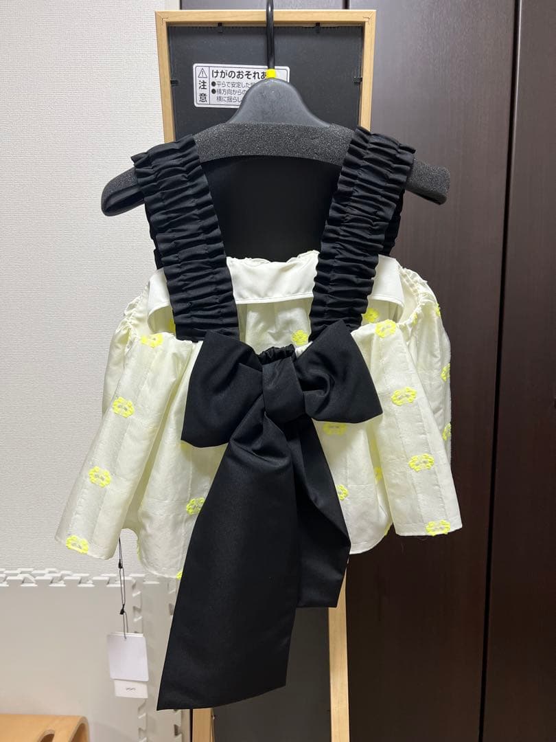 【新品未使用】yori shiroconマーガレットバックリボンキャミ 36