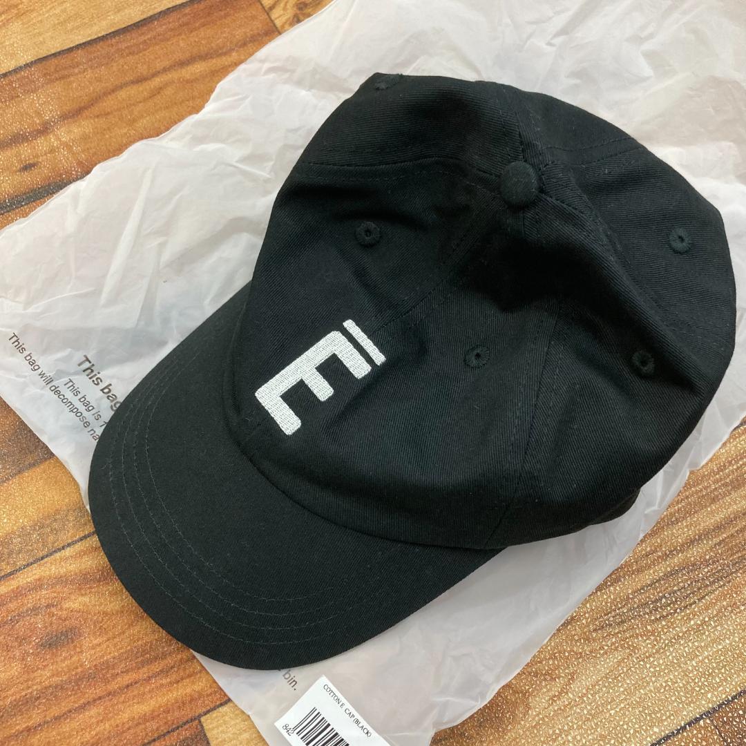新品 ENNOY COTTON Ē CAP BLACK キャップ エンノイ..