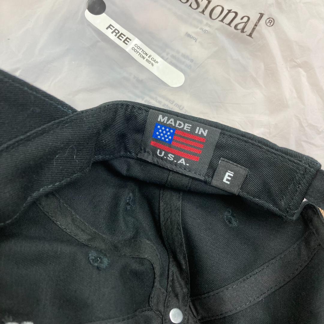 新品 ENNOY COTTON Ē CAP BLACK キャップ エンノイ..