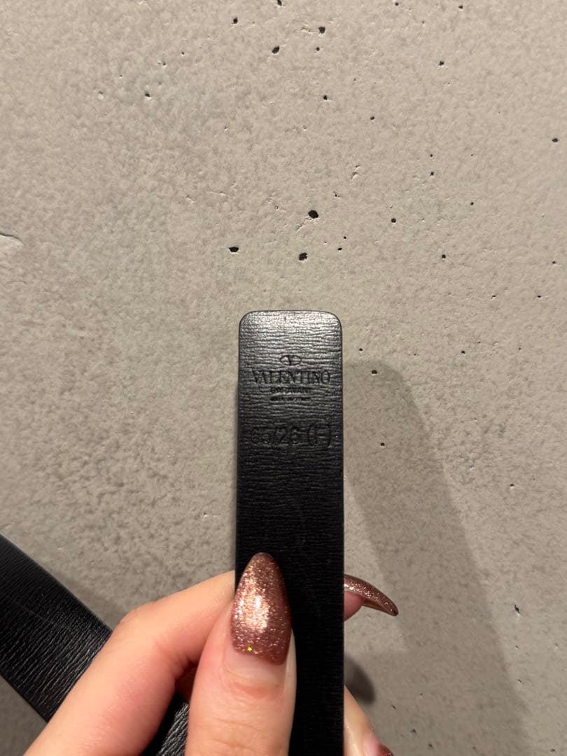 VALENTINO Vロゴバックル ベルト リバーシブル