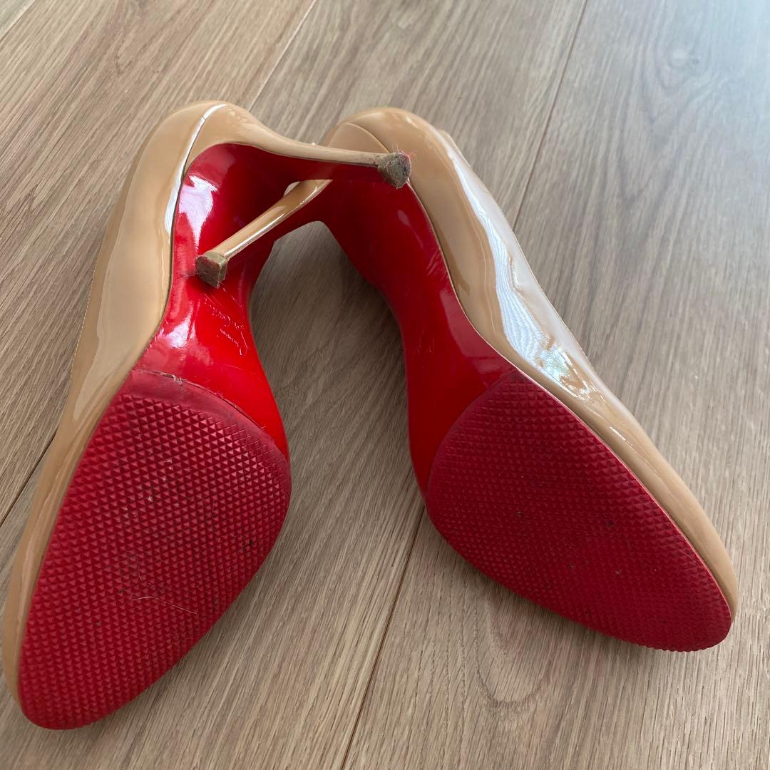 Christian Louboutin Pigalle ベージュ 39 美品