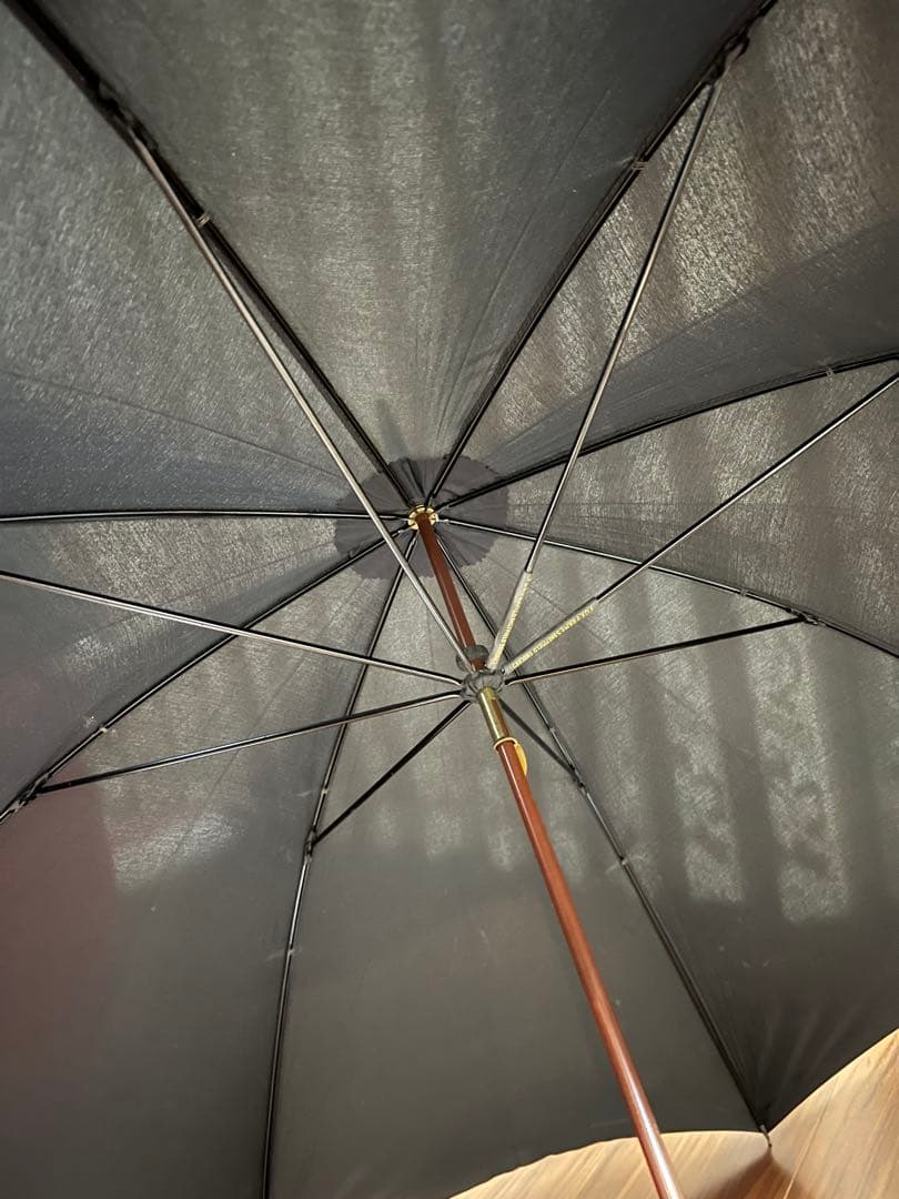 【最終価格】【T.FOX & Co.LTD時代】フォックスアンブレラ　長傘　黒