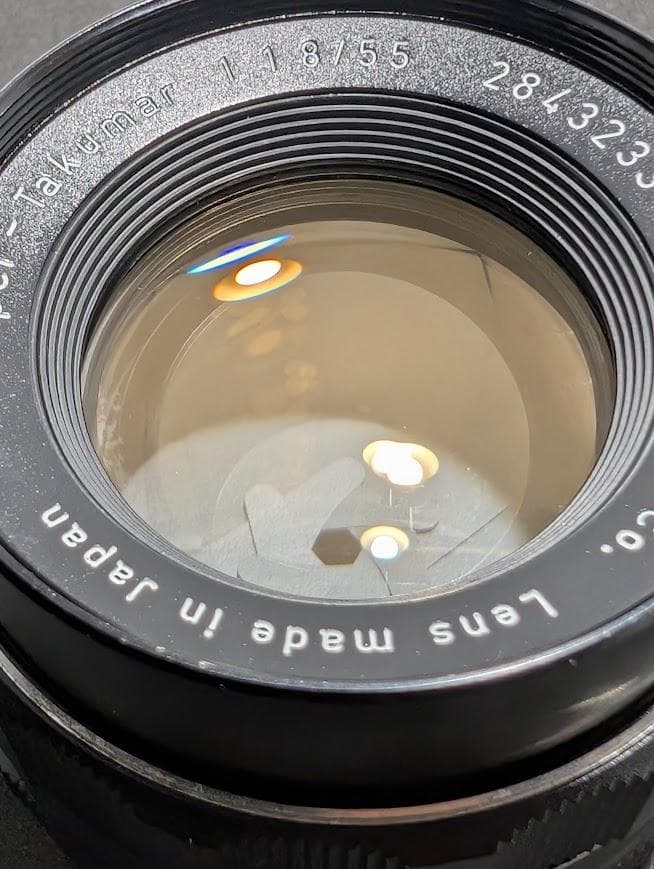 Pentax SP SMC TAKUMAR 55mm f/1.8 フィルムカメラ